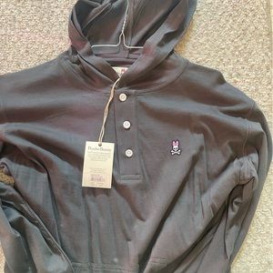 NWT Psycho Bunny Kids Long Sleeve Hoodie